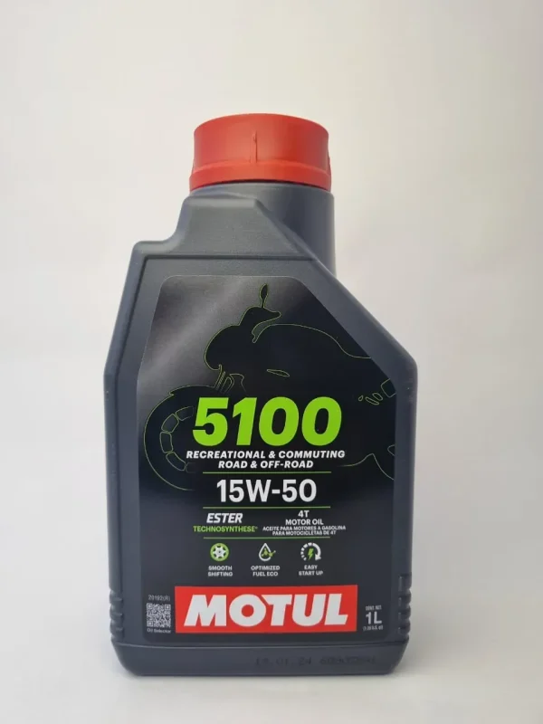 ACEITE MOTUL 5100 15W50 SEMISINTETICO